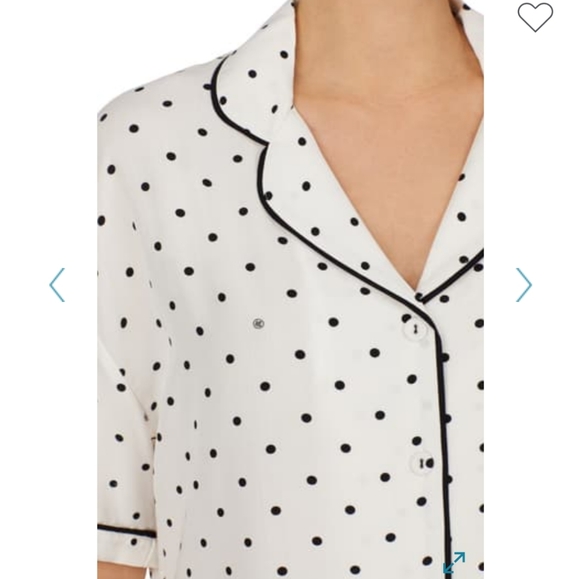 Refinery 29 Piera Crop Pajama Top - Picture 2 of 5